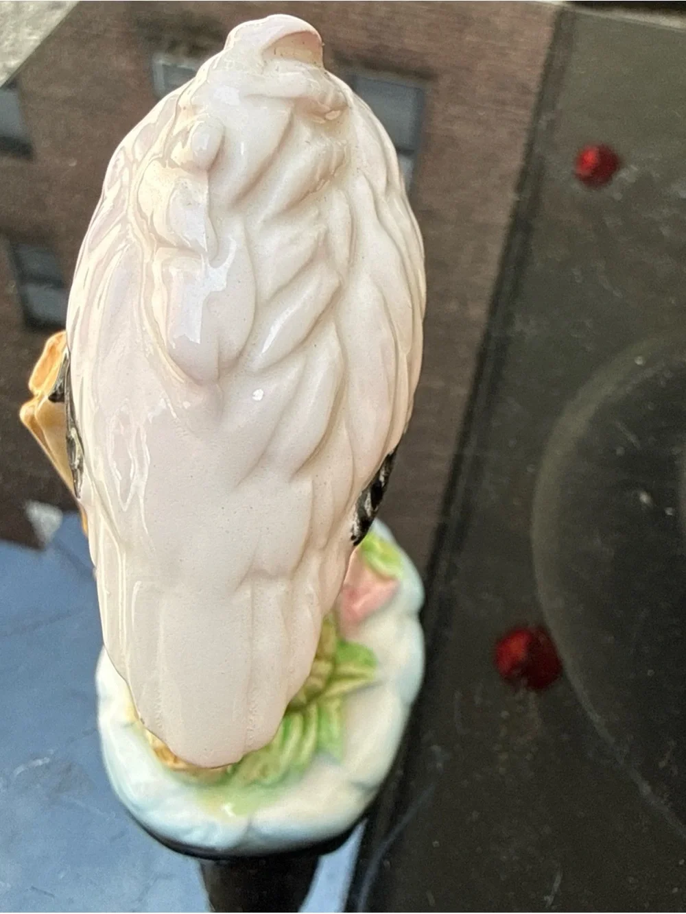 Pink Porcelain Flamingo Figurine - Home Accent